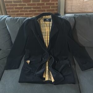 Burberry Peacoat Blue Corduroy Men’s EUC Unisex One Size